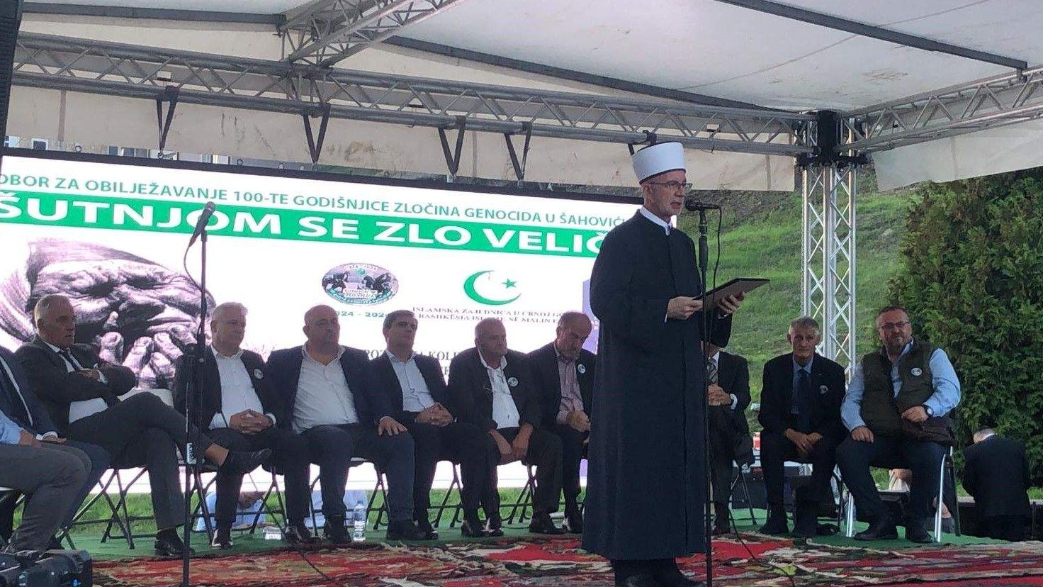 Muftija Fazlović u Bijelom Polju: Naše žrtve neće biti uzaludne ako se nikada i nigdje ne ponove Šahovići ili Srebrenica