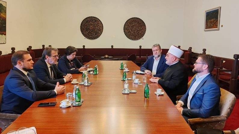 Muftija Dudić posjetio ministra za ljudska i manjinska prava Srbije