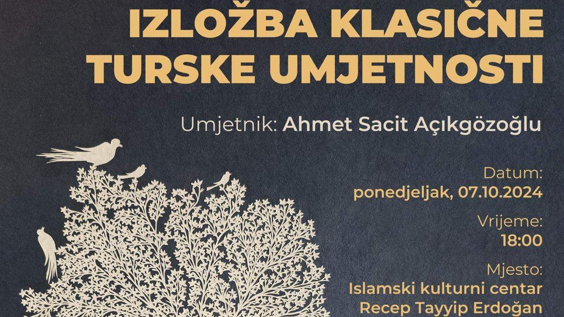 IKC Sisak: Izložba klasične turske umjetnosti