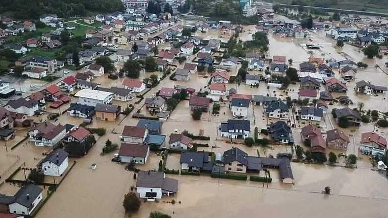 MIZ Kiseljak: Poplavljene prostorije Predškolske ustanove "Ikre" i pomoćni objekti džamije u Kreševu