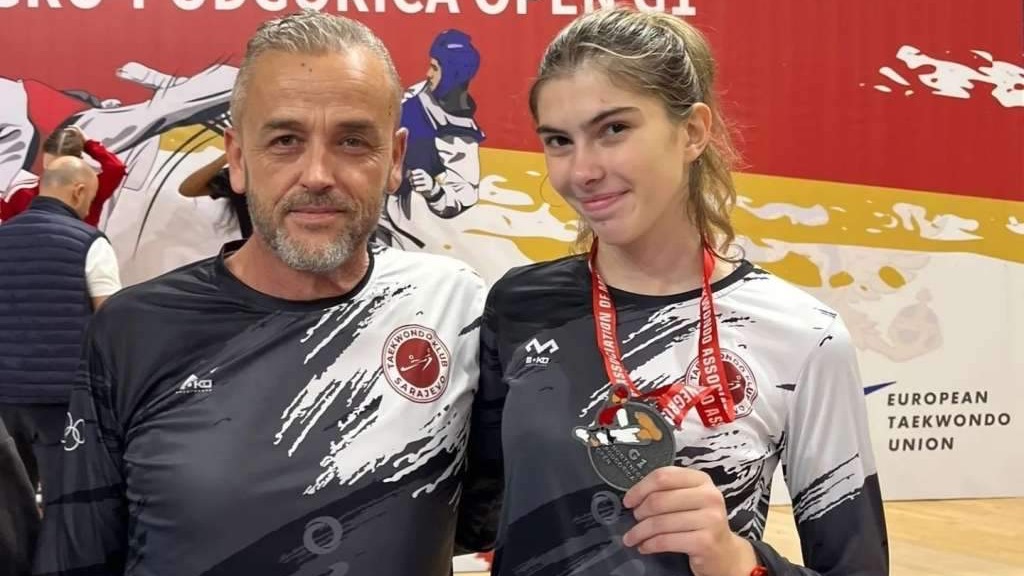 Ada Avdagić osvojila srebro na taekwondo turniru u Podgorici