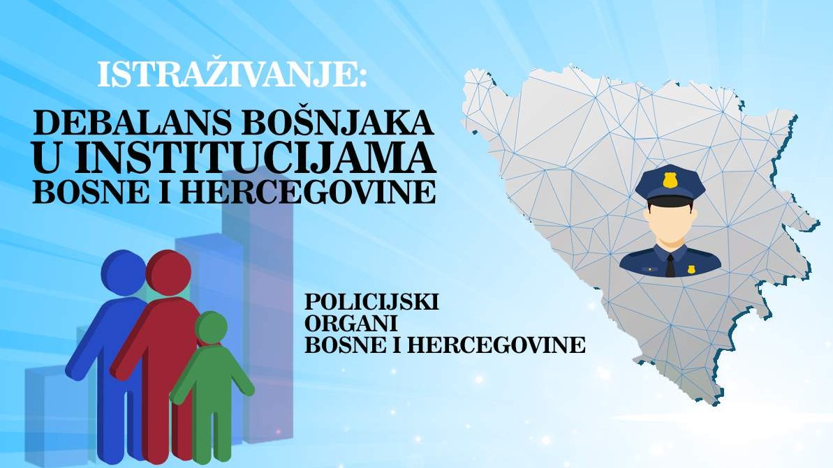 Debalans Bošnjaka: Policijski organi Bosne i Hercegovine