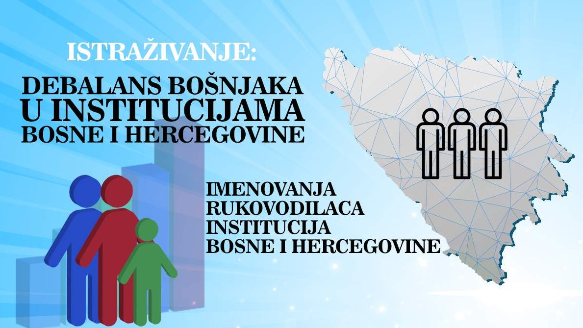 Debalans Bošnjaka: Imenovanja rukovodilaca institucija Bosne i Hercegovine