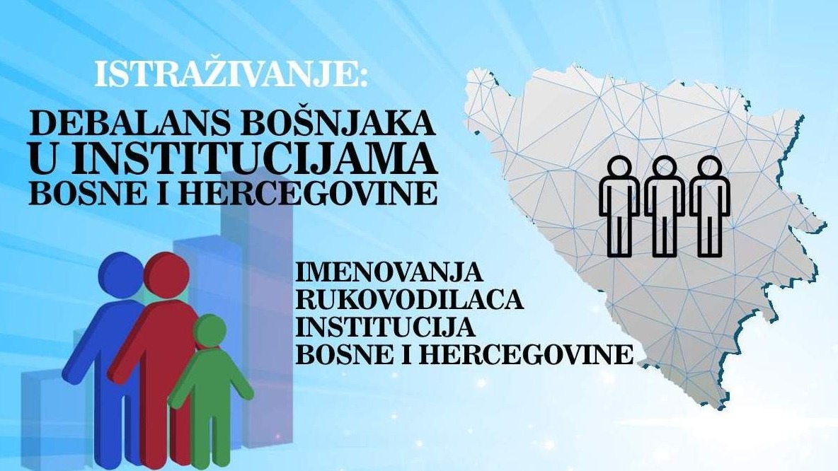 Debalans Bošnjaka: Paritetna imenovanja rukovodilaca institucija Bosne i Hercegovine