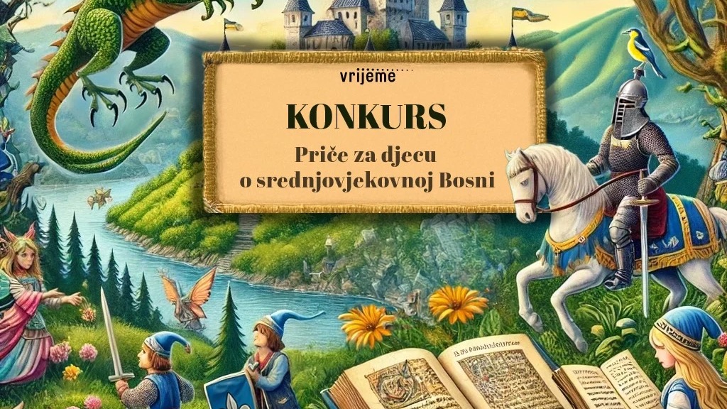 Izdavačka kuća "Vrijeme" poziva autore/ice da pišu priče za djecu o "Srednjovjekovnoj Bosni"