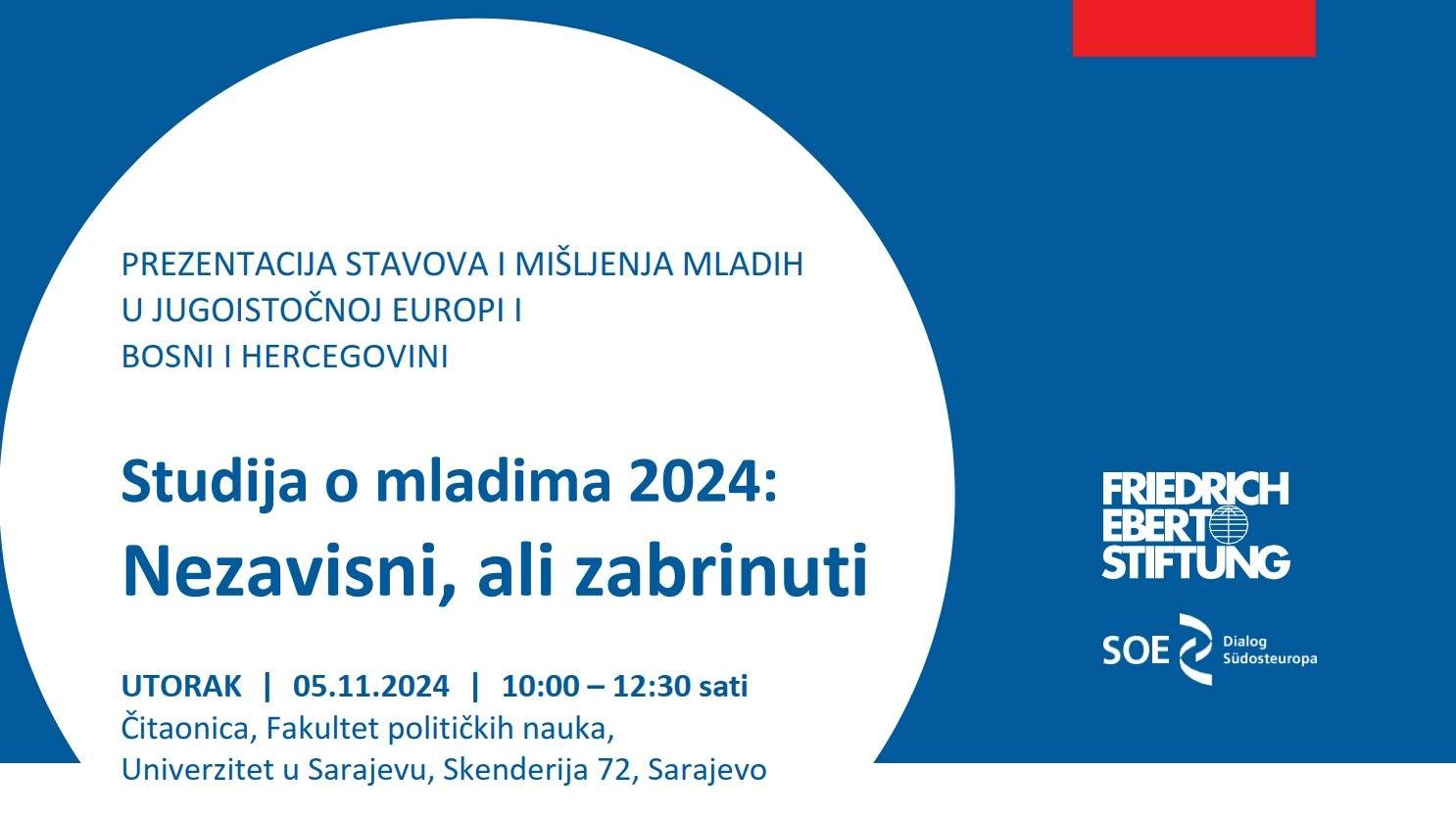 FPN: Predstavljanje Studije o mladima 2024 - Nezavisni, ali zabrinuti