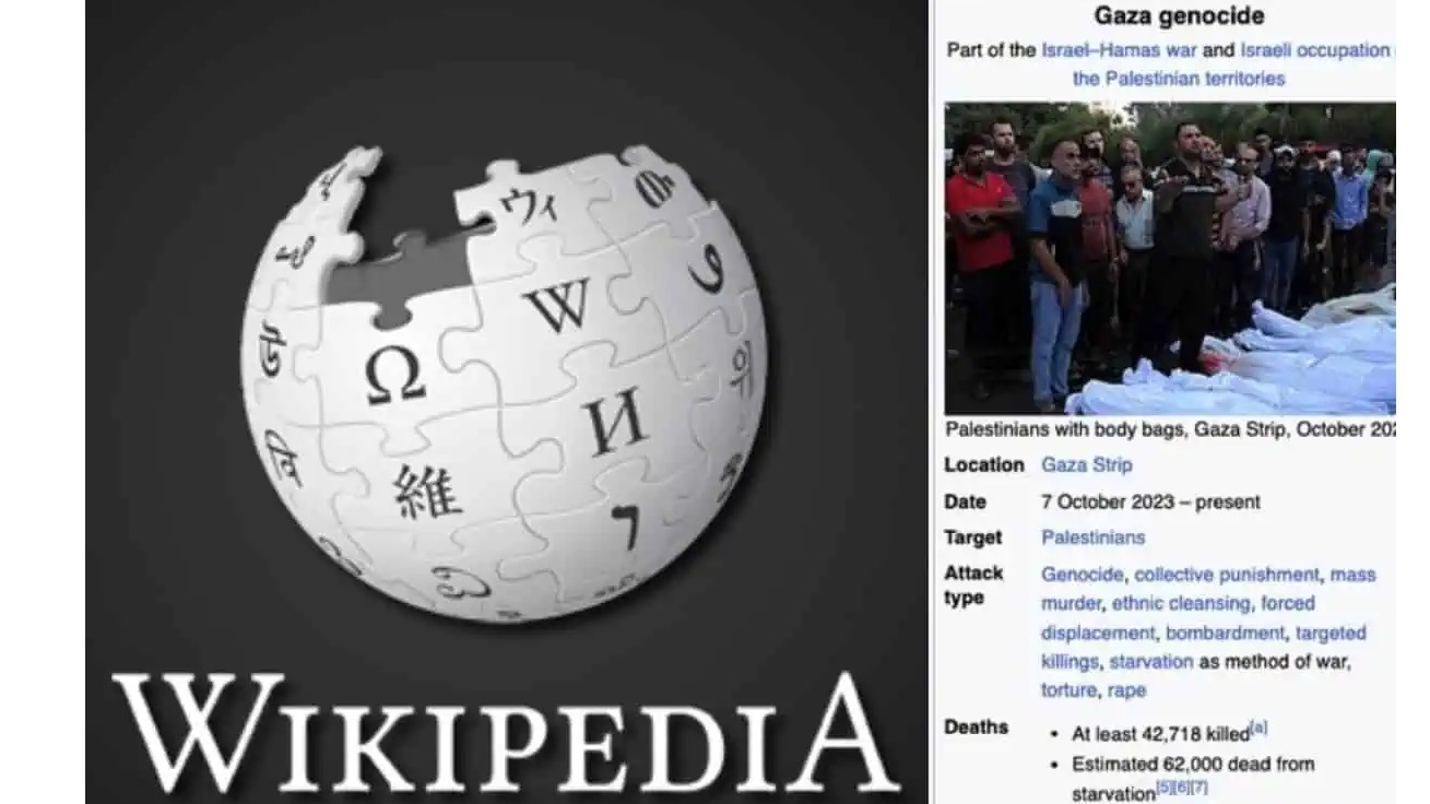 Wikipedia je službeno dodala "Genocid u Gazi" na stranicu s listom genocida