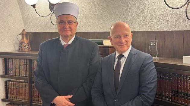 Ambasador Njemačke posjetio muftiju Hasanovića 