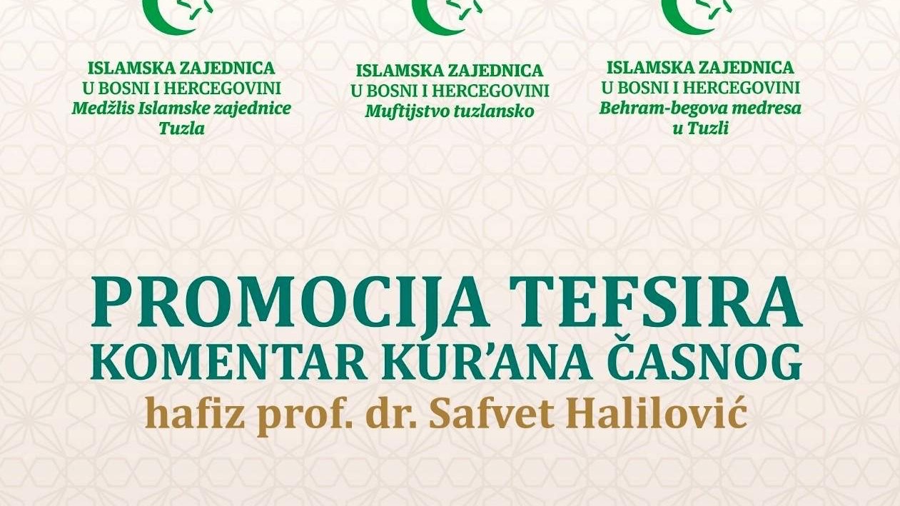 Tuzla: Promocija prvog cjelovitog Tefsira na bosanskom jeziku