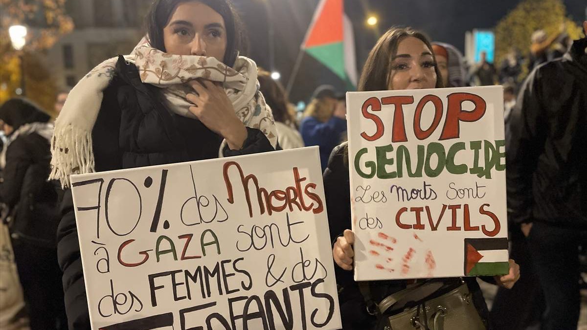 Protesti u Parizu: Demonstranti uzvikivali "Živjela borba palestinskog naroda"