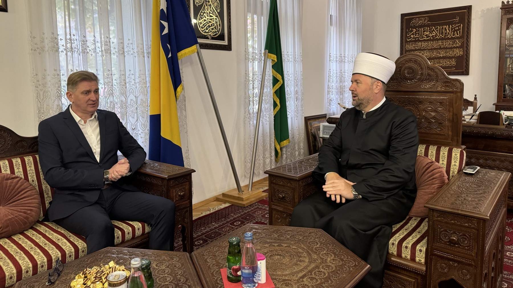 Muftija Dizdarević i glavni imam Halilović o vjerskom životu u MIZ Doboj