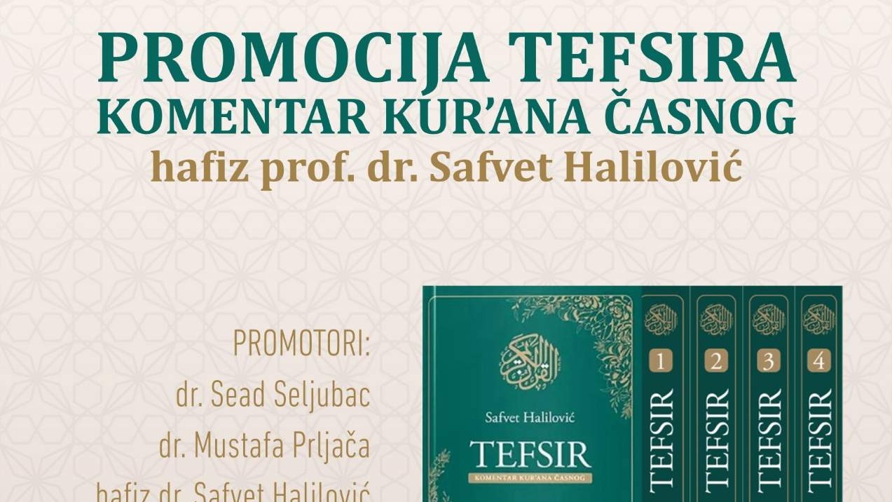 Tuzla: U utorak promocija prvog cjelovitog Tefsira na bosanskom jeziku