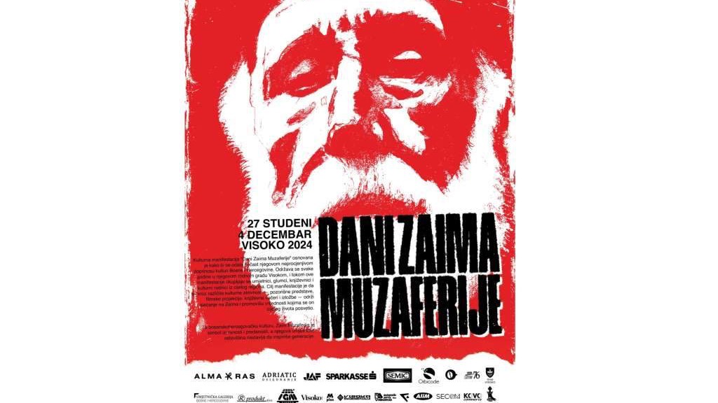 Manifestacija 'Dani Zaima Muzaferije' od 27. novembra do 4. decembra u Visokom