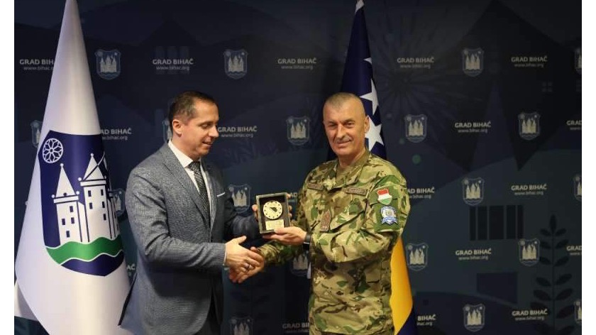 Sedić i general EUFOR-a razgovarali o sigurnosnim izazovima i migrantskoj krizi