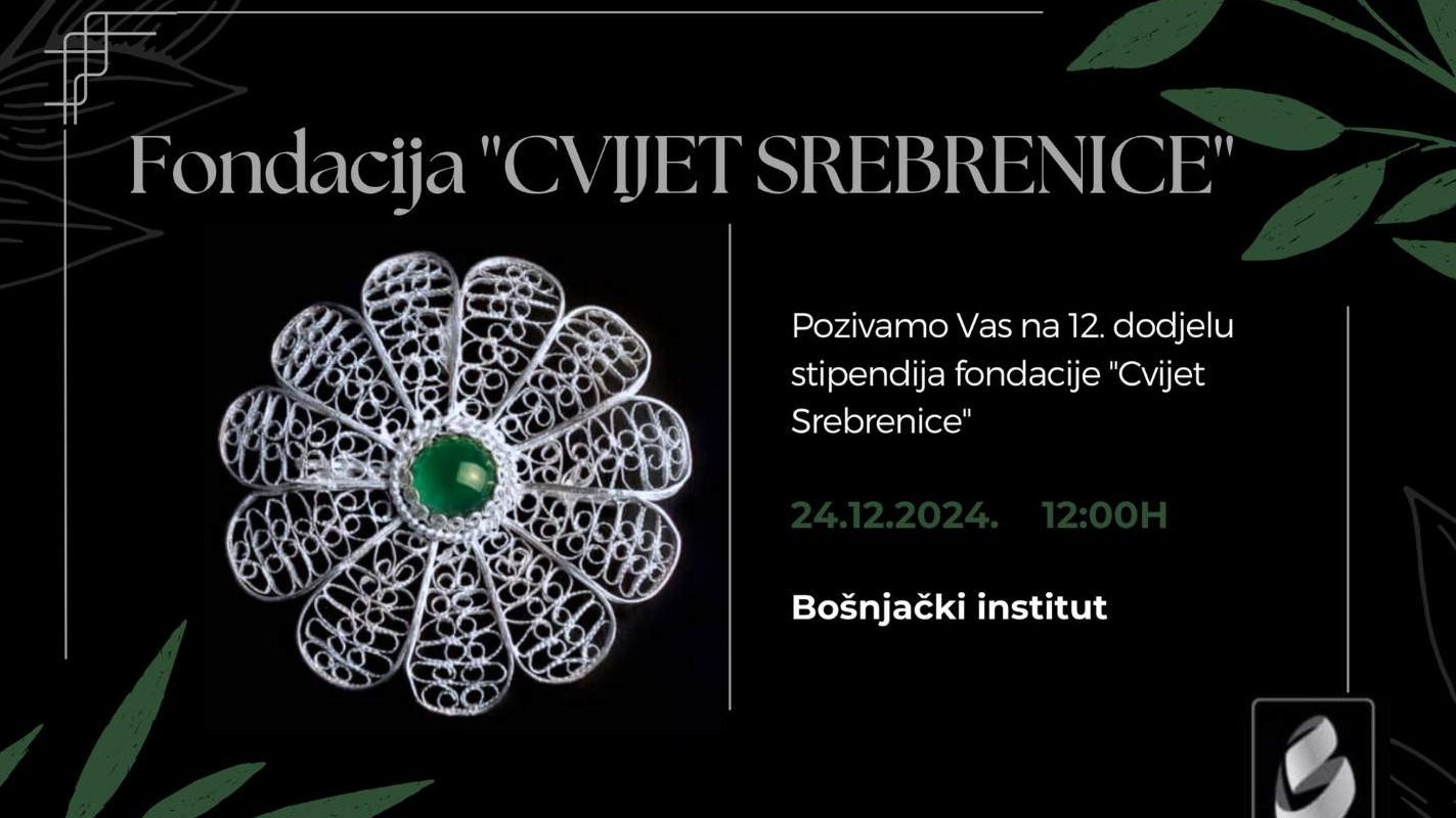 Fondacija "Cvijet Srebrenice": Dodjela 45 stipendija 24. decembra