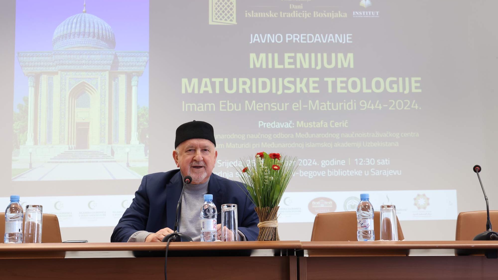 Mustafa Cerić održao predavanje "Milenijum maturidijske teologije - Imam Ebu Mensur el-Maturidi 944-2024."