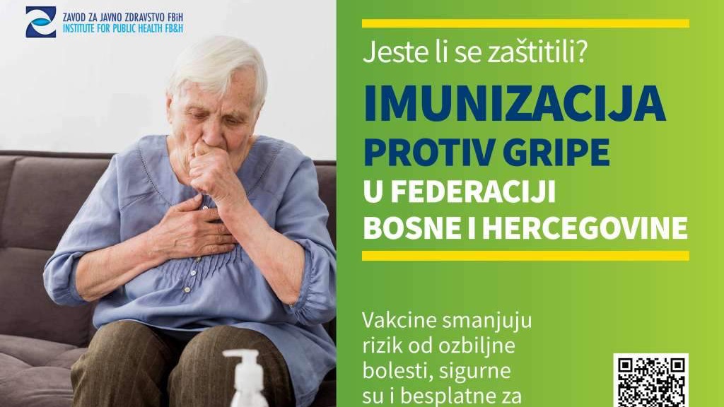 Bolesti slične gripi u FBiH srednjeg intenziteta, vrhunac gripe u januaru i februaru