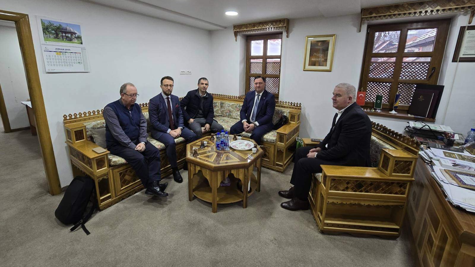 Predstavnici Media centra u Tešnju: Seminar za imame i sastanak s načelnikom
