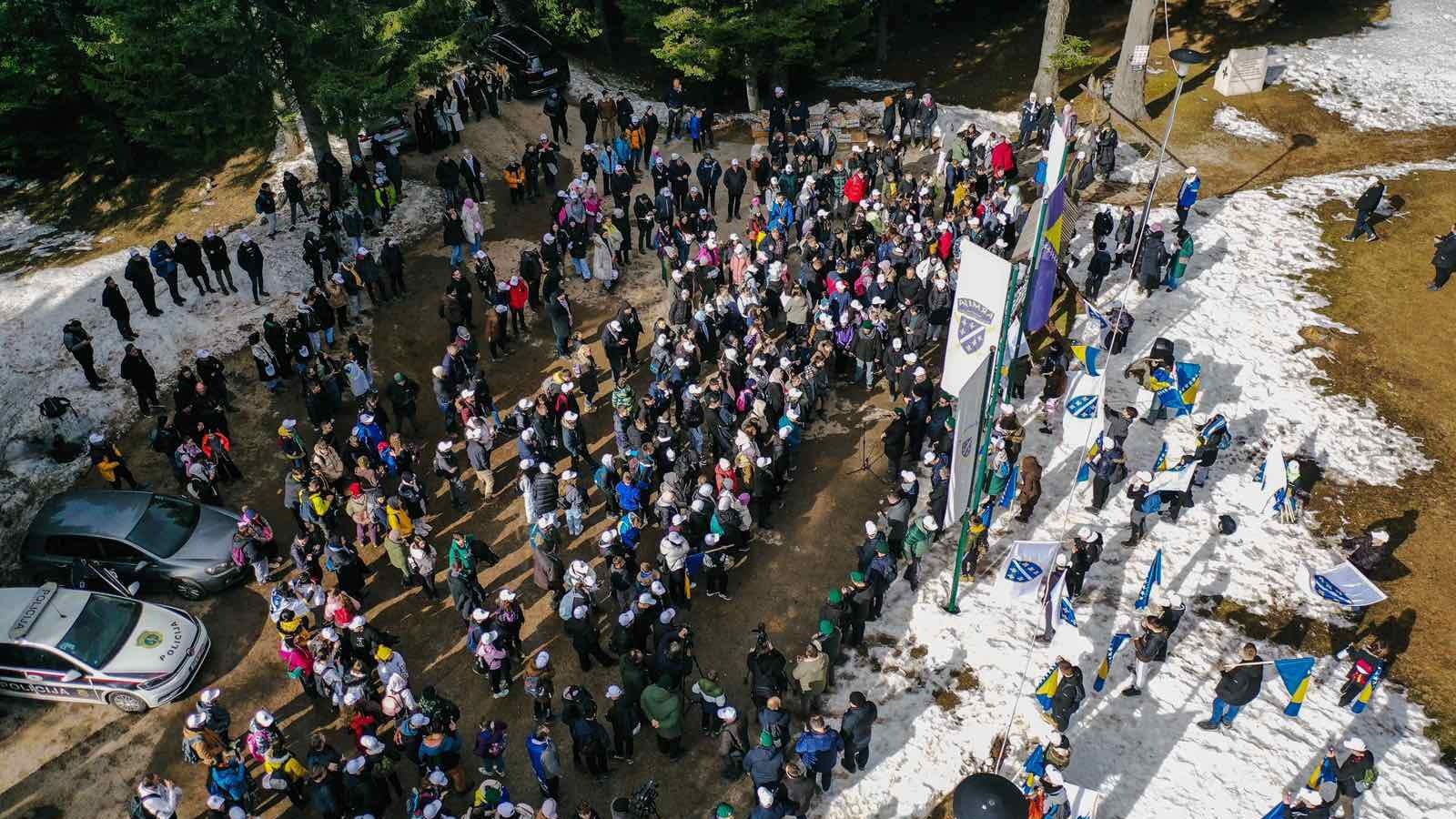 Više od 1.000 mladih na historijskom času na Igmanu - Teško je pobijediti jedan narod, ako on ima volju da preživi 