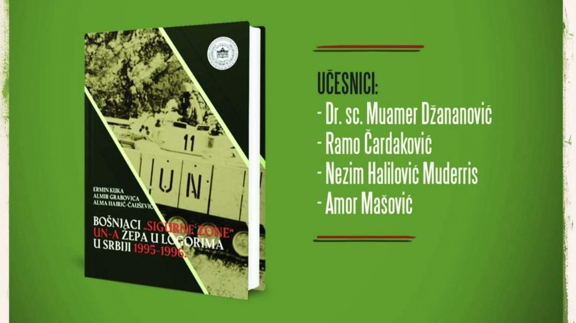 Sarajevo: 12. februara promocija knjige Bošnjaci 'sigurne zone' UN-a Žepa u logorima u Srbiji 1995-1996"