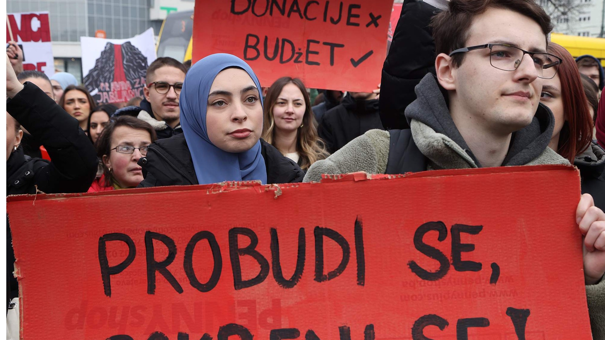 S protesta u Sarajevu poručeno: Ne ubija kiša, nego nemar vlasti