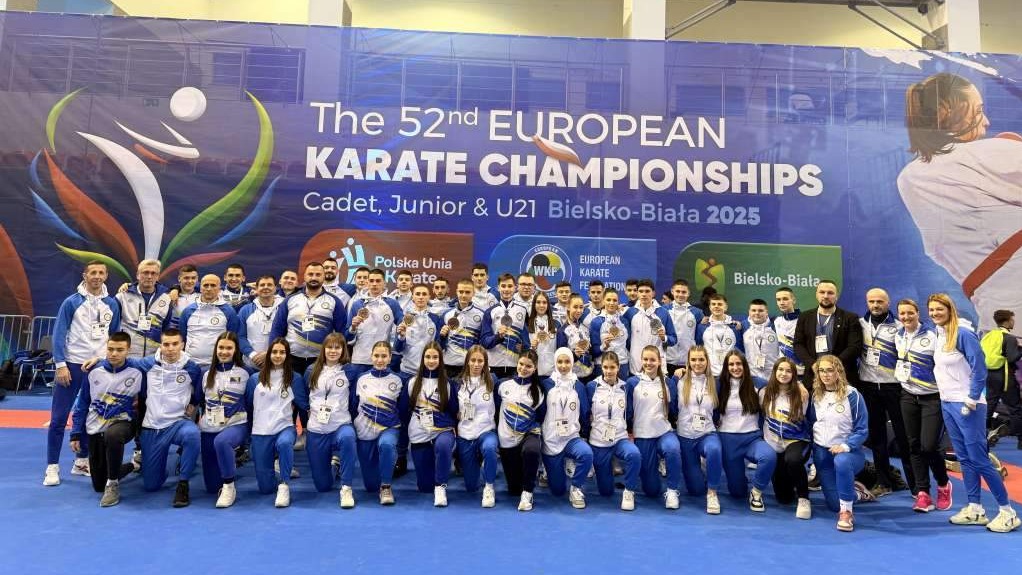 Mladi karatisti BiH osvojili osam medalja na Evropskom prvenstvu u Poljskoj