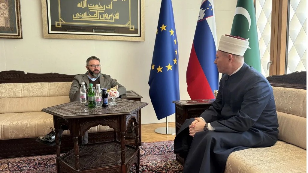 Muftija Porić primio ambasadora Crne Gore Dragana Tufegdžića