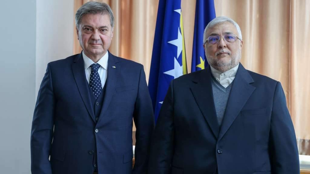 Zvizdić održao sastanak s ambasadorom Islamske Republike Iran u BiH