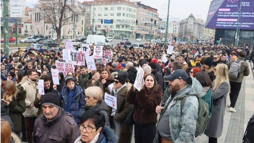 Danas protesti u Sarajevu i Zenici