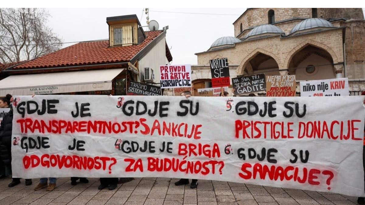 Protesti u Sarajevu i Zenici: Građani i studenti traže odgovornost za tragediju u Donjoj Jablanici, ali i promjene u BiH 