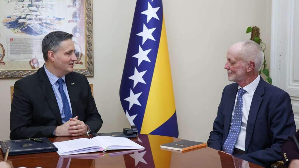 Bećirović razgovarao s ambasadorom Njemačke u BiH Thomasom Fitschenom