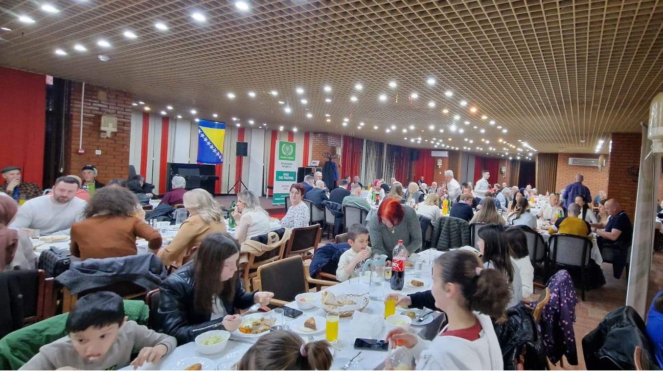 U Zenici upriličen veliki iftar za korisnike tri ustanove socijalne zaštite