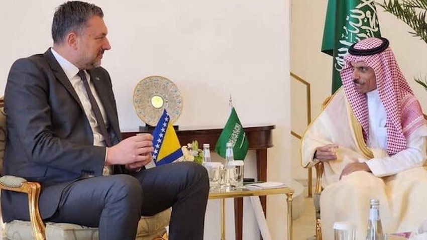 Konaković razgovarao s ministrom vanjskih poslova Saudijske Arabije, izražena nedvosmislena podrška BiH