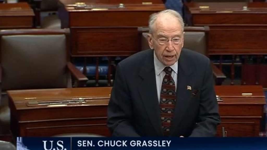 Senator Grassley oštro krtikovao postupke Milorada Dodika