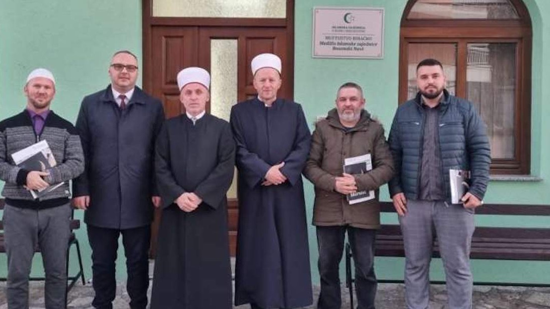 Muftija bihaćki posjetio Medžlis IZ i bošnjačke povratnike u Bosanskom Novom