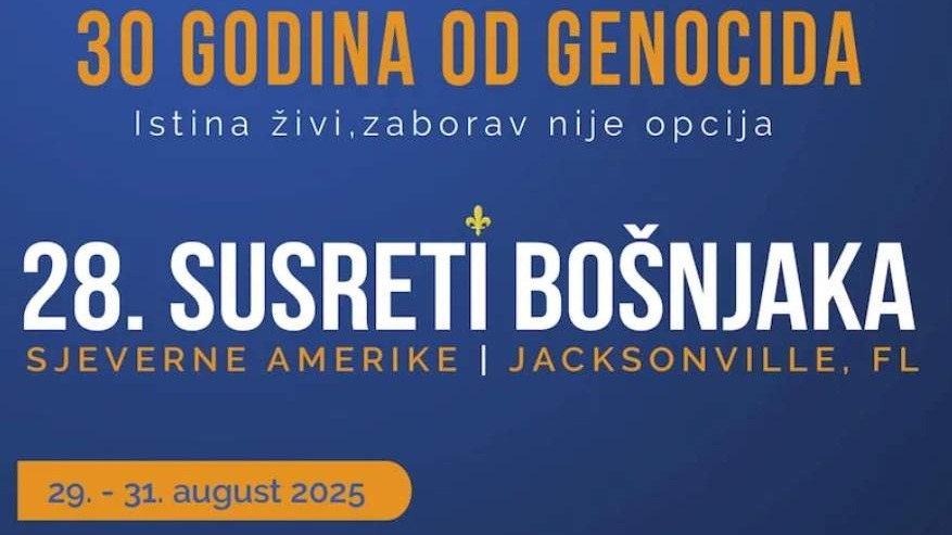 U augustu 28. susreti Bošnjaka Sjeverne Amerike