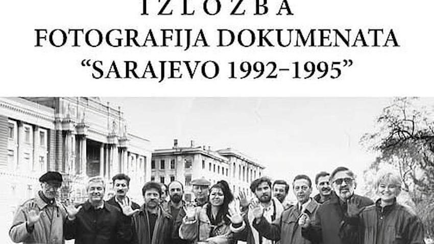 Izložba "Sarajevo 1992 – 1995" posvećena umjetničkom otporu tokom opsade otvara se 8. maja u Galeriji Preporod
