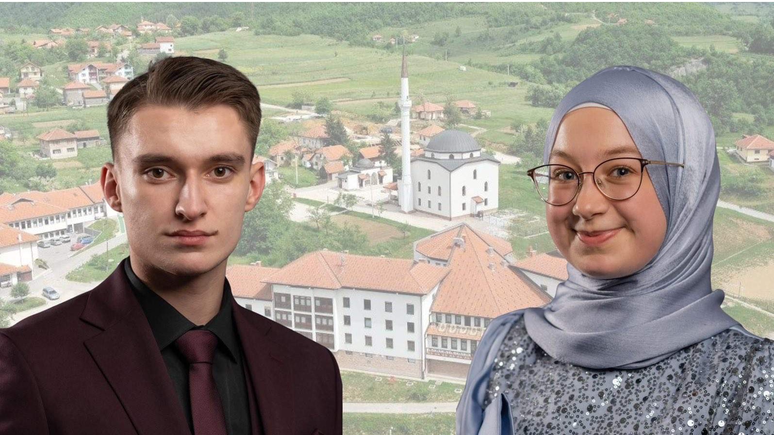 Učenici generacije Medrese "Osman-ef. Redžović", hafiz Madžid Aganhodžić i Ajna Malagić: Primjeri znanja, odgoja i zahvalnosti