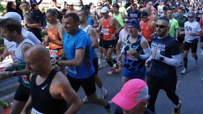 Više od 2.000 učesnika iz 41 države na 'Sarajevo Marathonu'
