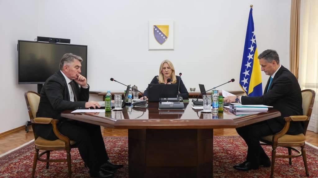 Predsjedništvo BiH odgodilo razmatranje Nacrta zakona o budžetu