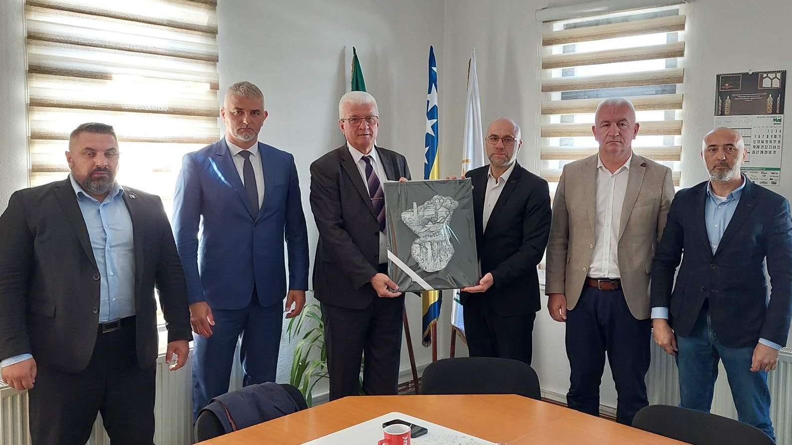 Delegacija Vlade Srednjobosanskog kantona posjetila Medžlis IZ Jajce