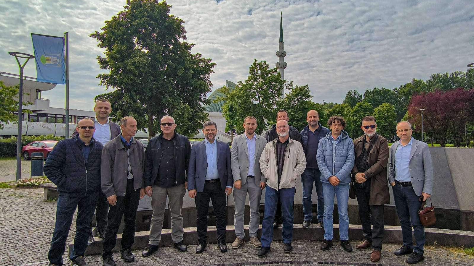 Članovi Izvršnog odbora Medžlisa Sanski Most posjetili islamske centre u Sisku, Zagrebu i Ljubljani