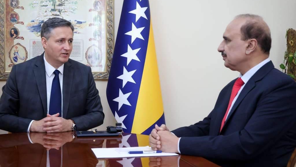 Bećirović i ambasador Shah: Bosna i Hercegovina i Pakistan jačaju partnerstvo zasnovano na prijateljstvu, solidarnosti i uzajamnom poštovanju