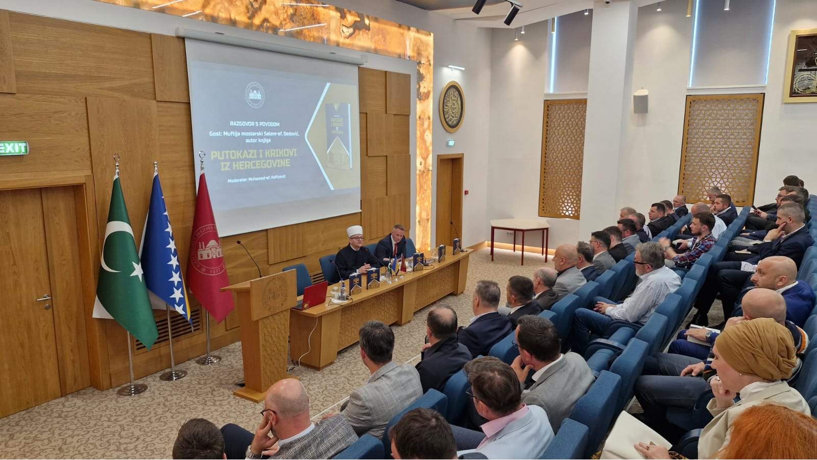 Muftija mostarski dr. Salem-ef. Dedović gost u Gazi Husrev-begovoj medresi: "Putokazi i krikovi iz Hercegovine" i borba za pravdu