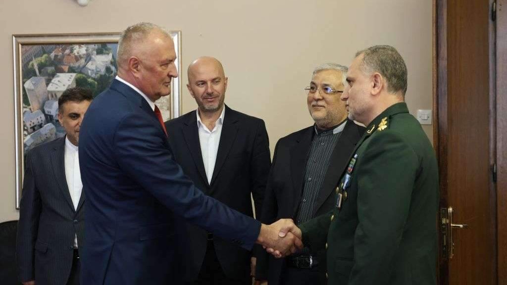 Ministar Helez primio vojnog izaslanika Islamske Republike Iran u nastupnu posjetu
