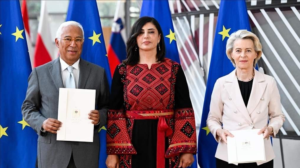 Palestinska izaslanica prvi put uručila pismo misije šefovima Evropskog vijeća i Evropske komisije