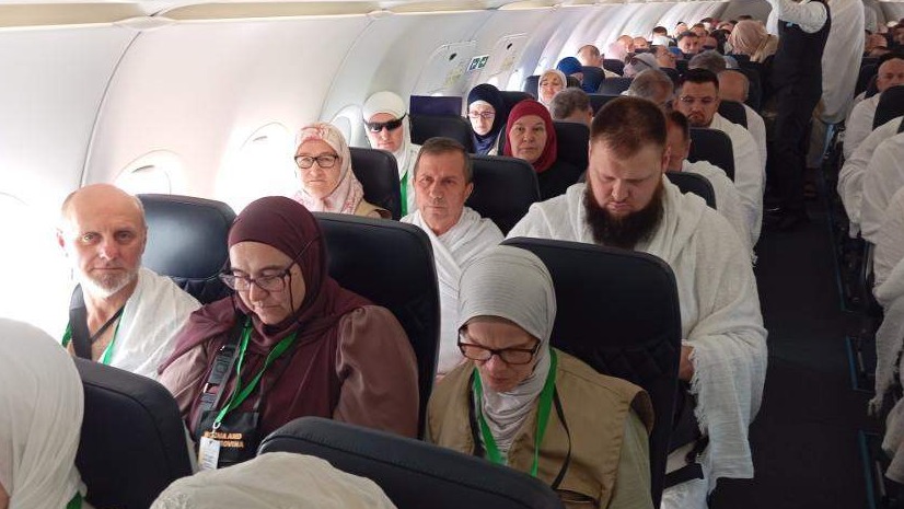 Prvi avion s hadžijama iz Bosne i Hercegovine krenuo ka Saudijskoj Arabiji