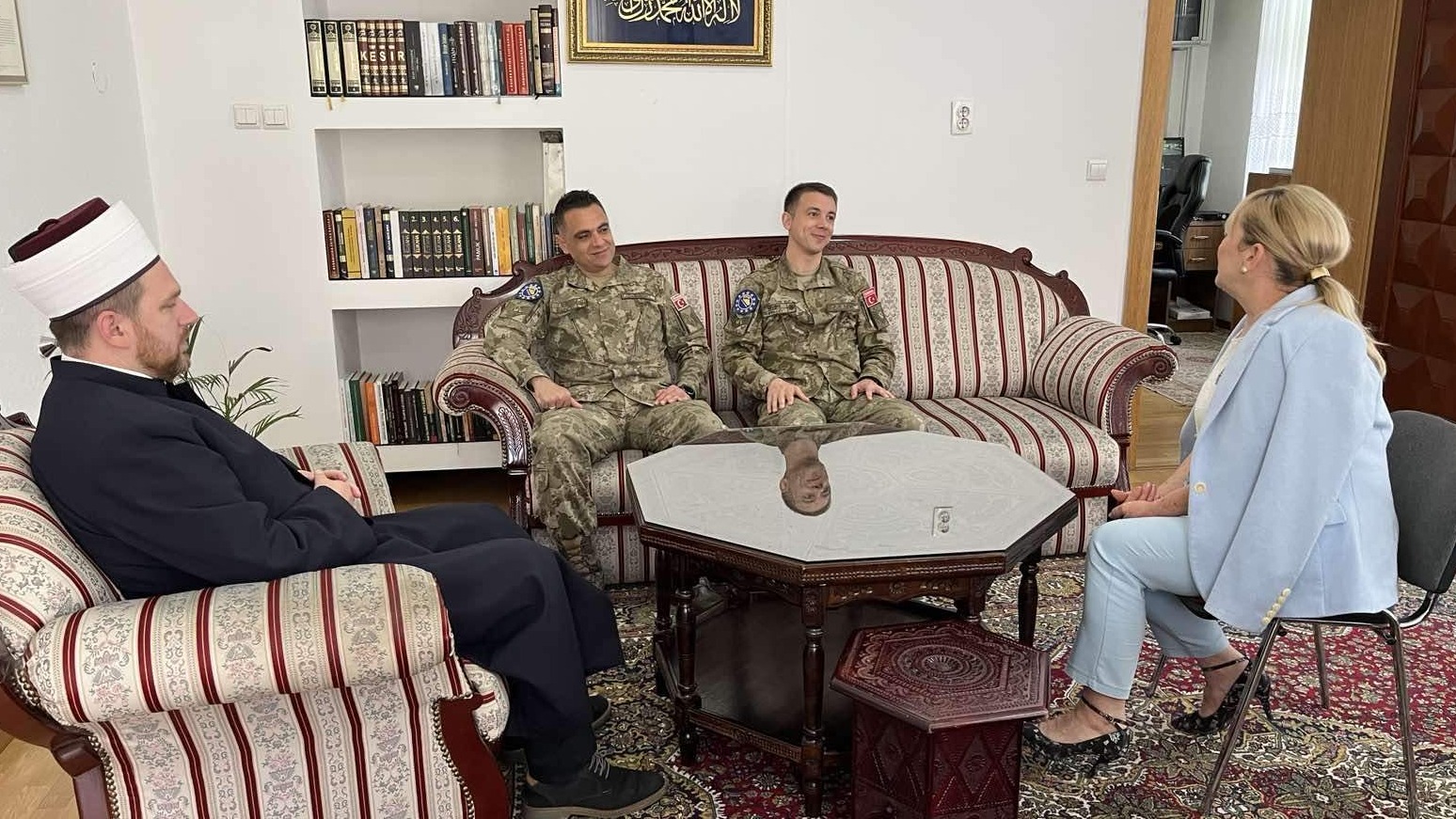 Delegacija EUFOR LOT tima posjetila Medžlis Zenica