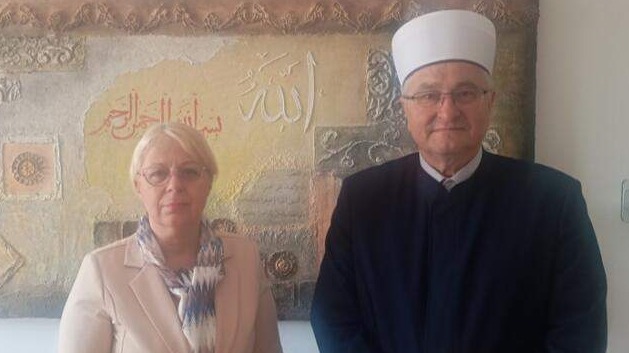 Muftija Hasanović ugostio ambasadoricu BiH u Hrvatskoj
