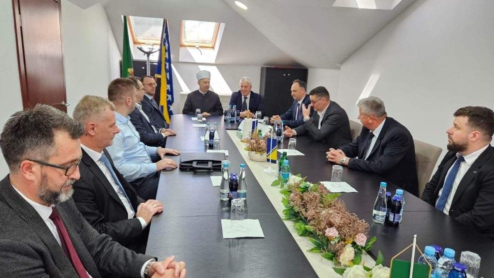 Muftija Grabus posjetio Medžlis Islamske zajednice Sarajevo